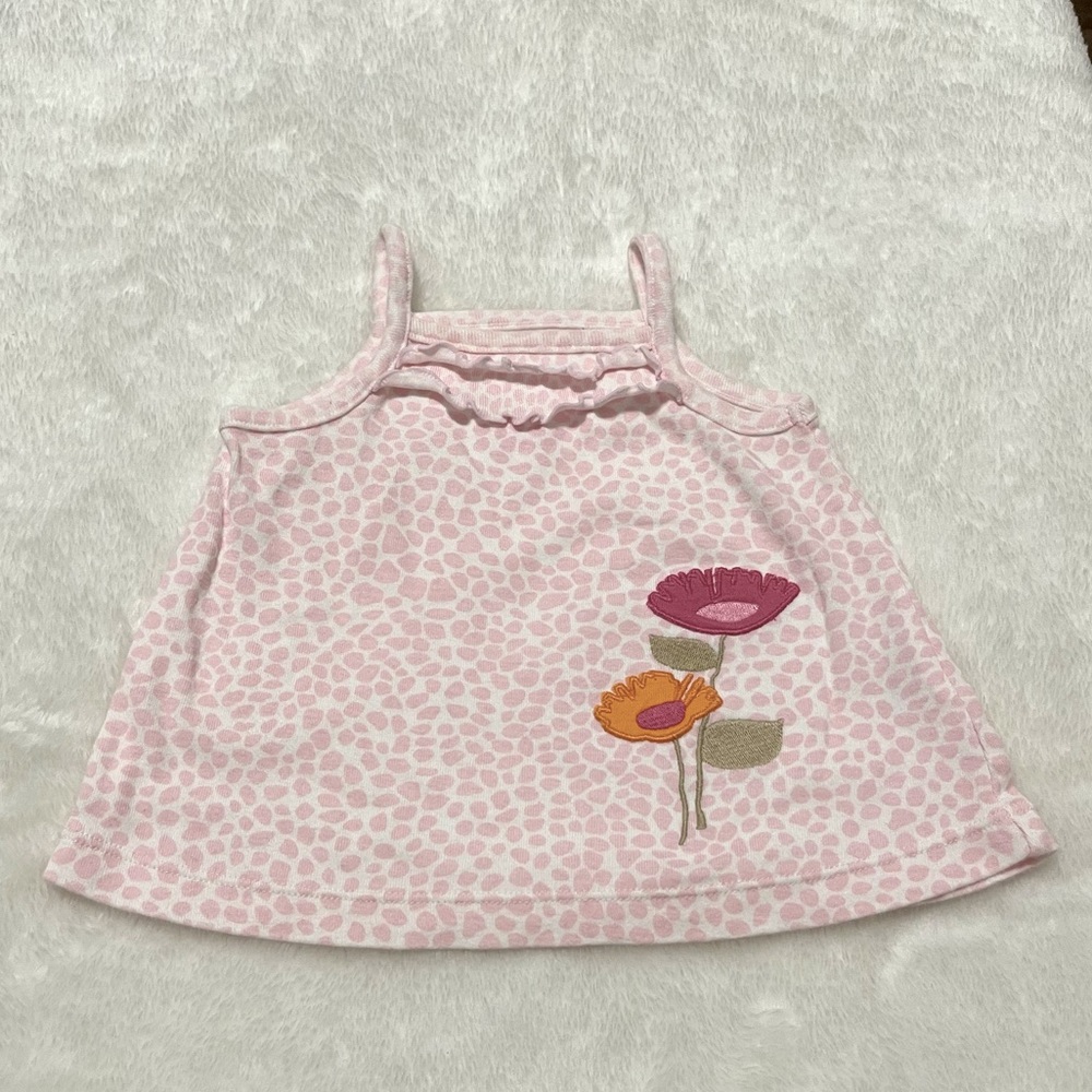🎀 3-6 months baby girl top print 🎀 baby clothes pink